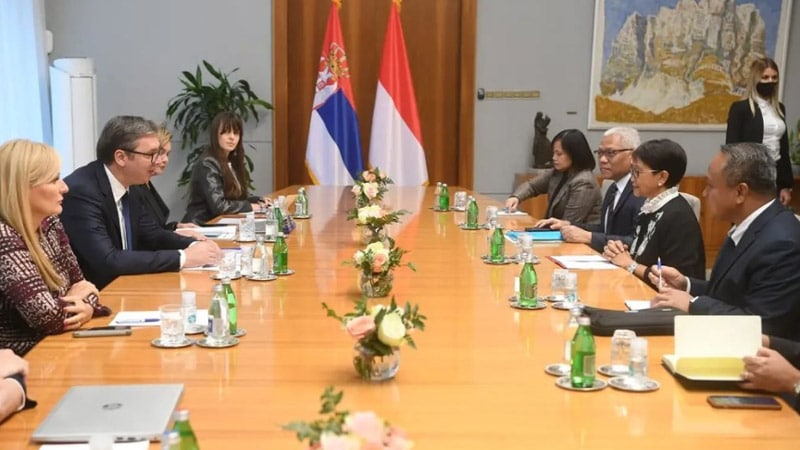 Vučić sa šeficom indonežanske diplomatije: Potrebno obnoviti nekadašnje veze 1