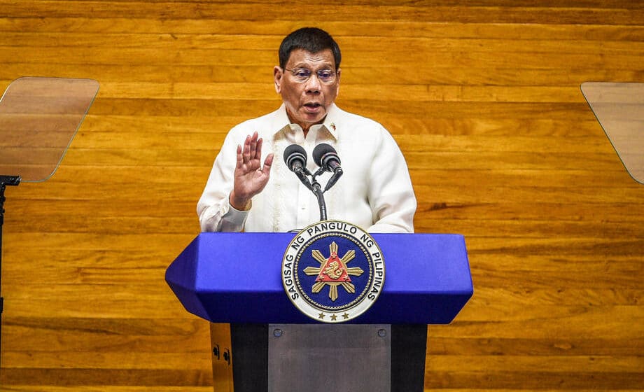 Filipinski predsednik Rodrigo Duterte objavio povlačenje iz politike 1