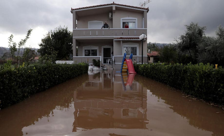 Poplave na grčkom ostrvu Evija 1