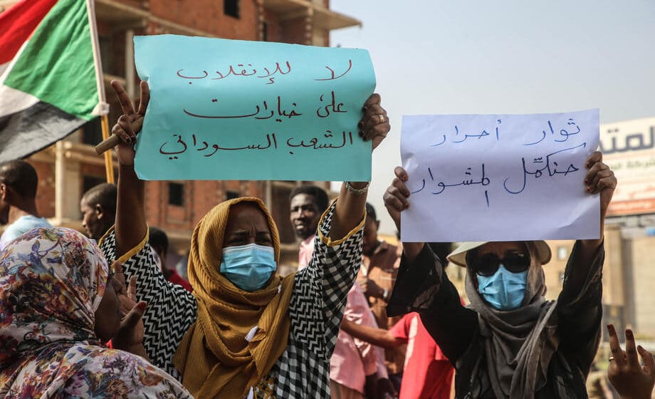 Nastavljene demonstracije nakon vojnog puča u Sudanu 1