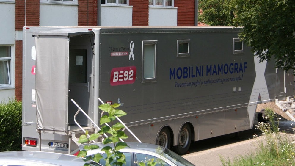 Više od hiljadu pregleda žena na mobilnom digitalnom mamografu u Vranju 1