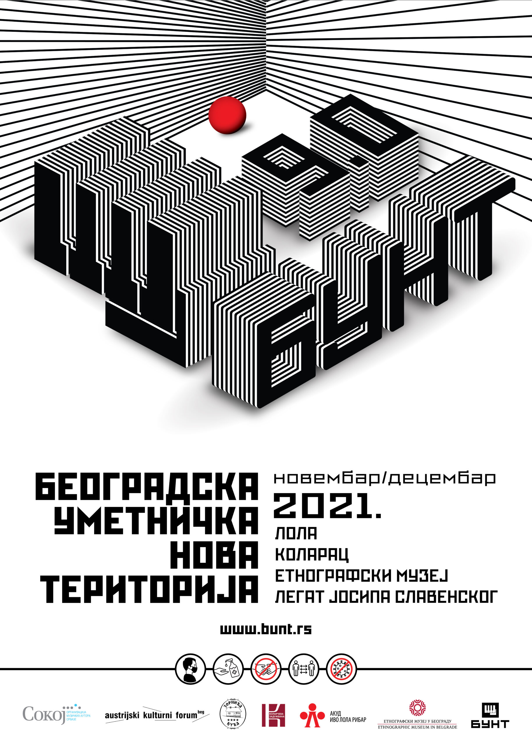 Festival BUNT 9.0 od 21. novembra u Beogradu 2