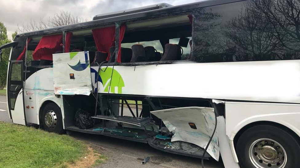 Bus crash