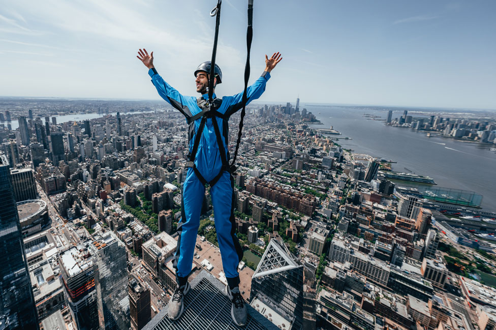 Recreation of City Climb which opens in November