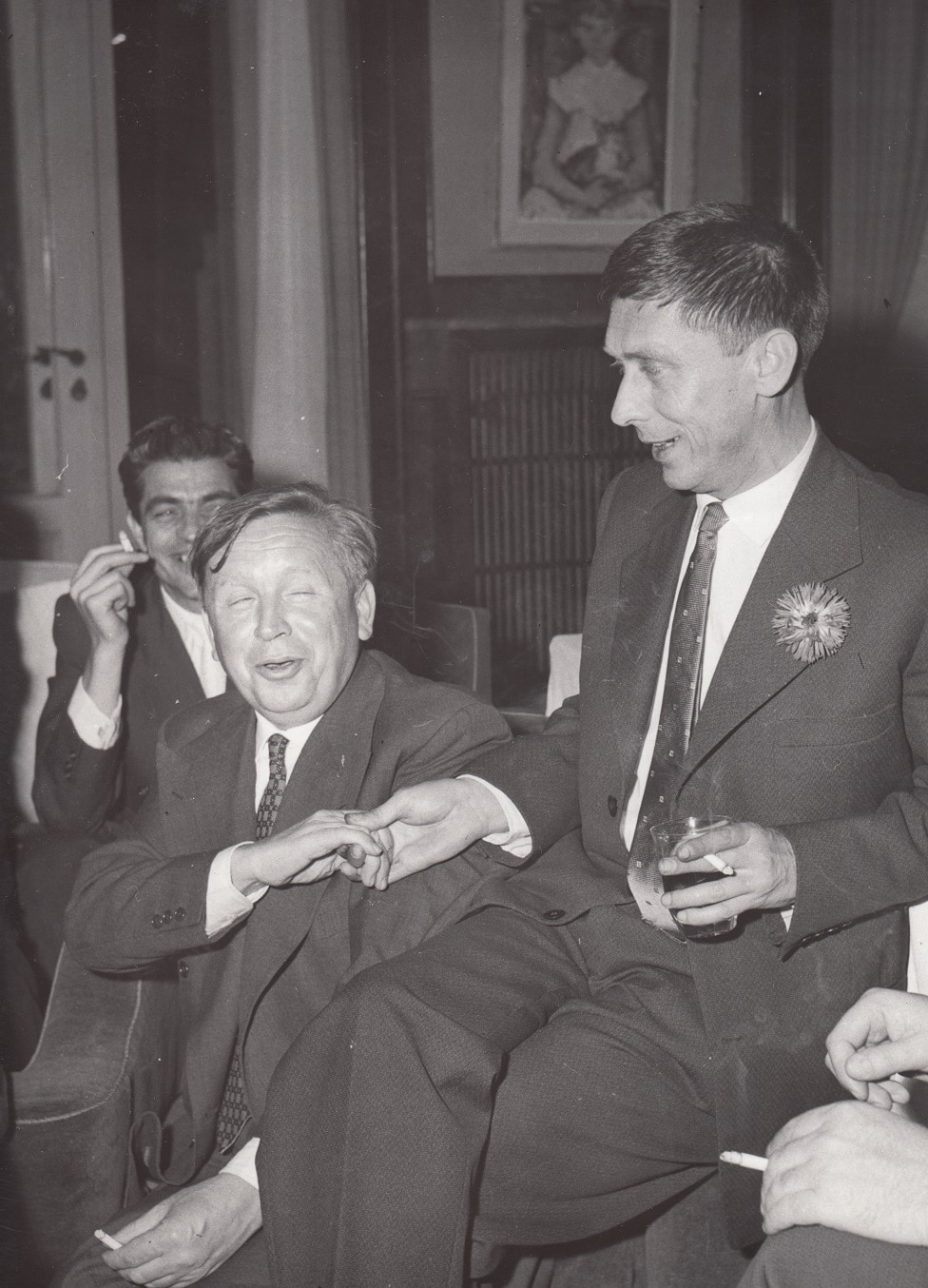 Tito, Jugoslavija i tajne službe: Slobodan Penezić Krcun, nemilosrdni mač revolucije, šef Ozne, ministar, premijer i brižni otac 8 Sa Dobricom Ćosićem