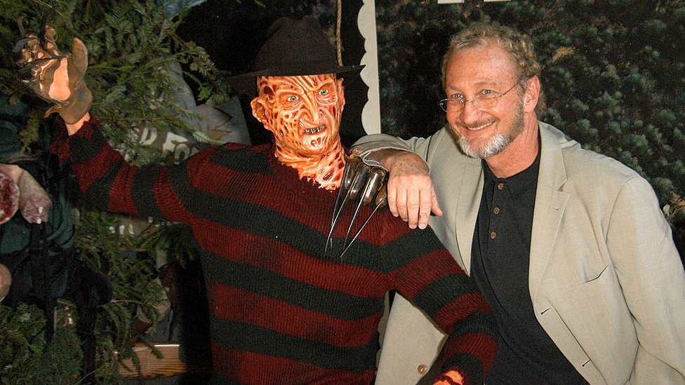 Glumac Robert Inglund sa voštanim Fredijem Krugerom