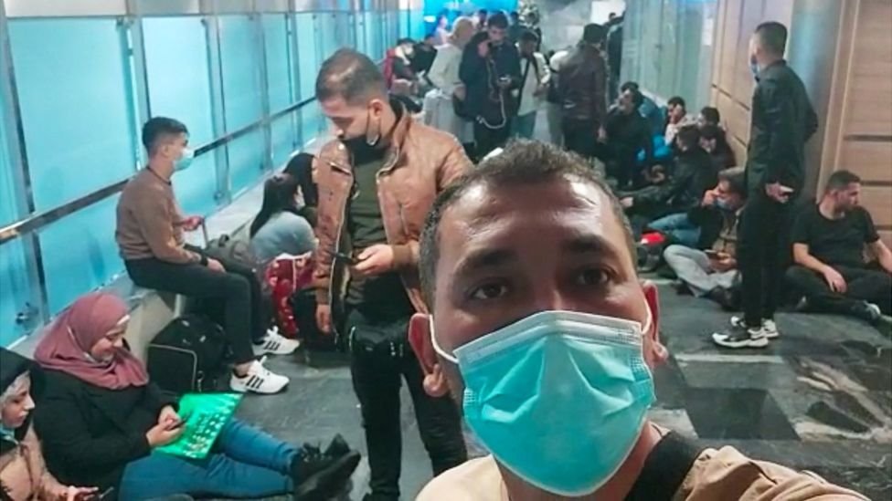 Belorusija, Poljska i migrantska kriza: Kako su hiljade ljudi završile zaglavljene na istočnoevropskoj granici 4 Migrants in Minsk