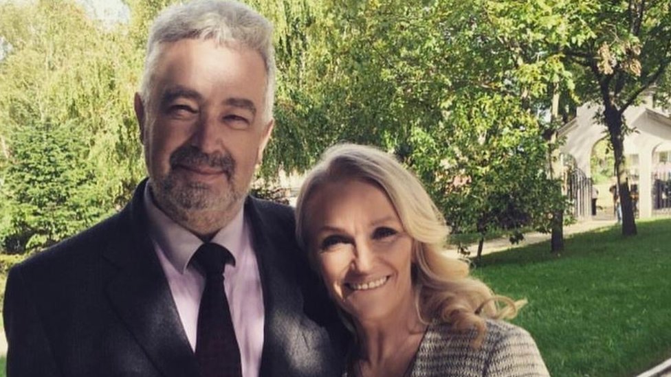 Zdravko Krivokapić sa suprugom Jasminkom