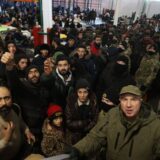 Migranska kriza u Evropi: Napetosti na poljsko-beloruskoj granici splase, migranti na toplom u privremenom skloništu 4