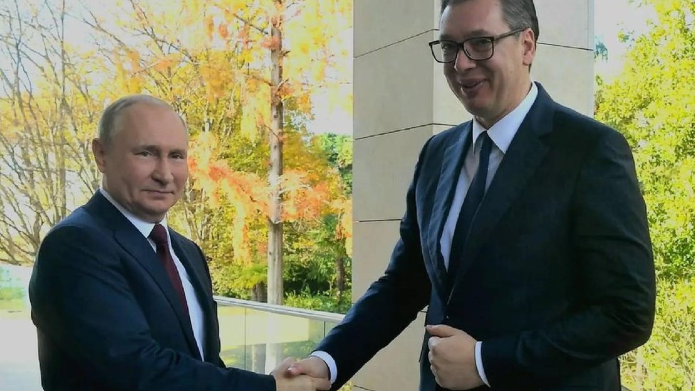 Vučić, Putin