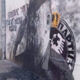 Nakon bacanja crne farbe, ponovo očišćen mural Ratku Mladiću 6