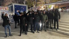 Protest "Mural mora pasti": Najveći mural ratnim zločincima je ovaj režim, to je mural devedesetim 6