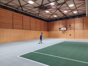 Reprezentacija Srbije je kompletna, Novak Đoković odradio prvi trening u Olimpijskoj hali Insbruka 2 Reprezentacija Srbije je kompletna, Novak Đoković odradio prvi trening u Olimpijskoj hali Insbruka 2