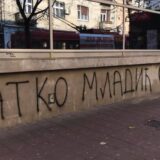 Na Domu omladine osvanuo grafit posvećen Ratku Mladiću 11