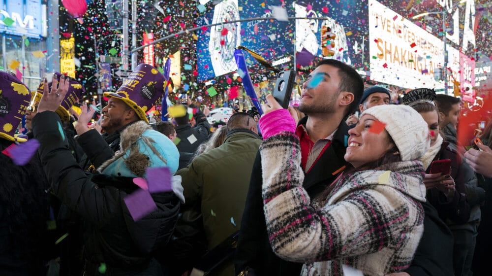 Gradonačelnik Njujorka obećao vraćanje proslave Nove godine na Tajms skveru 1