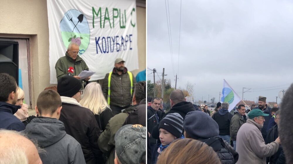 Protest meštana valjevskih sela zbog istraživanja litijuma 1