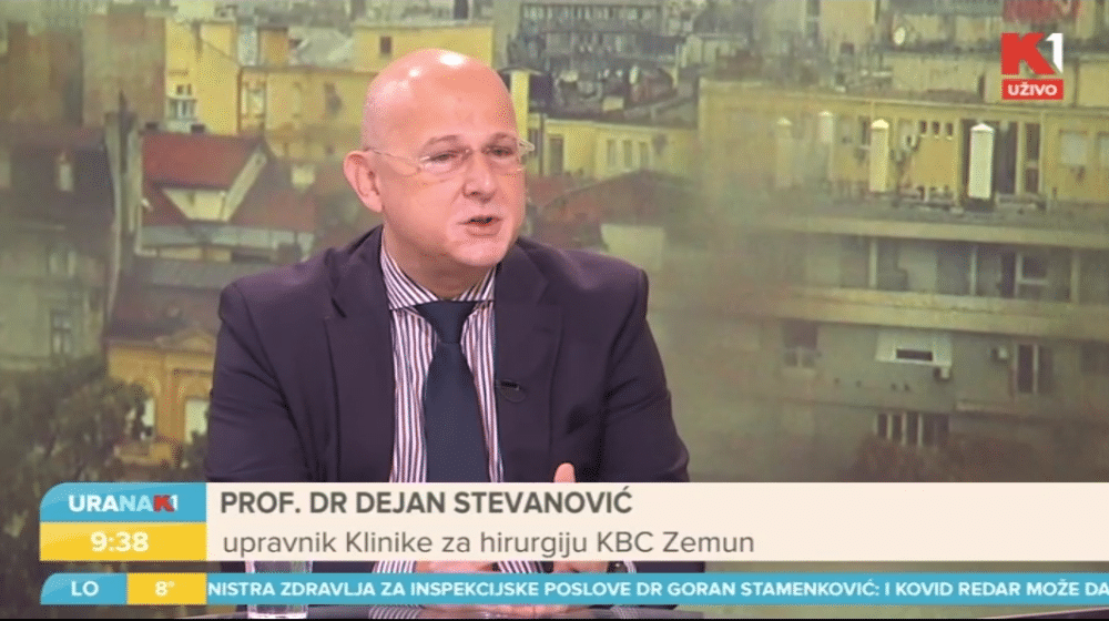 Stevanović: U KBC Zemun imamo do 400 hitnih pacijenata dnevno 1