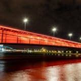 Zdanja u Beogradu osvetljena u narandžasto, kampanja protiv nasilja nad ženama 2