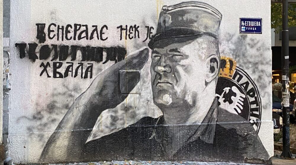 Poslanici EP osudili vlast u Srbiji zbog murala Ratka Mladića 1