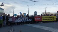 Hiljade građana na protestu "za bezopasan vazduh" na Terazijama 4