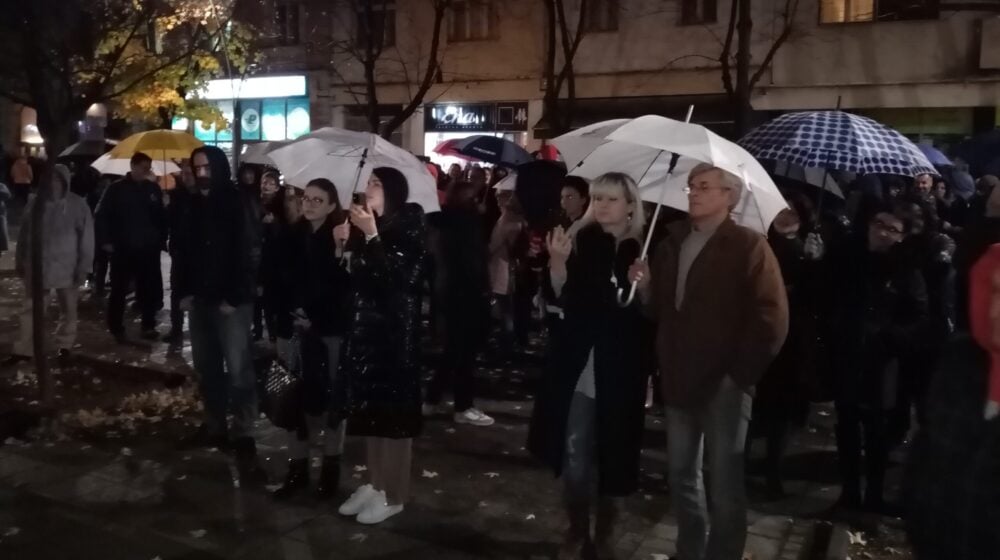 Protest u Šapcu za oslobođenje Dragana Milovanovića: Sramota policije i države 1