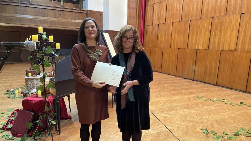 Uručena priznanja Kolarčeve zadužbine 1