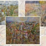 Izložba slika Branislava Miokovića u „Kući Đure Jakšića” u Kragujevcu 1