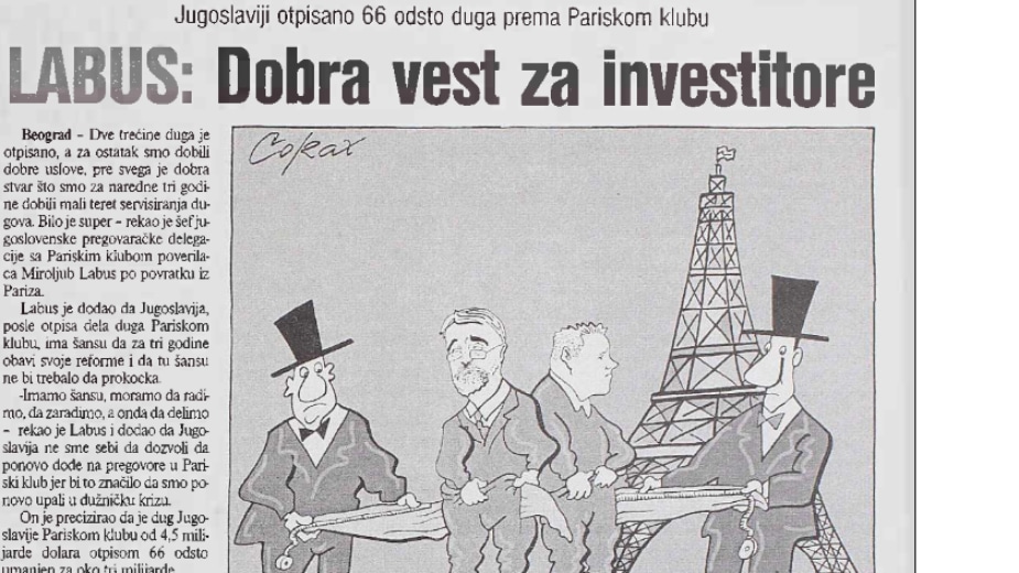 Kako je Koraksova karikatura u Danasu pre 20 godina pomogla Labusu 1