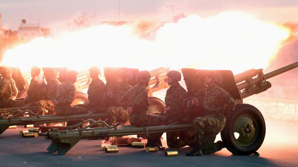 Na Kalemegdanu održana počasna paljba povodom Dana primirja u Prvom svetskom ratu (FOTO) 1