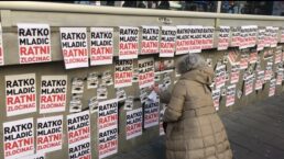 Protest DO Protest antifašista i umetnika zbog grafita Ratku Mladiću na Domu omladine (FOTO) 5