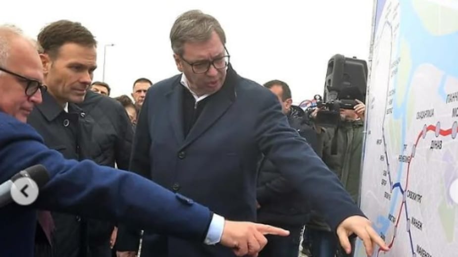 Vučić: Obilaziću gradilište metroa svake nedelje (VIDEO) 1