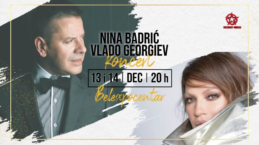 Dva zajednička koncerta Nine Badrić i Vlade Georgieva u Beogradu 1