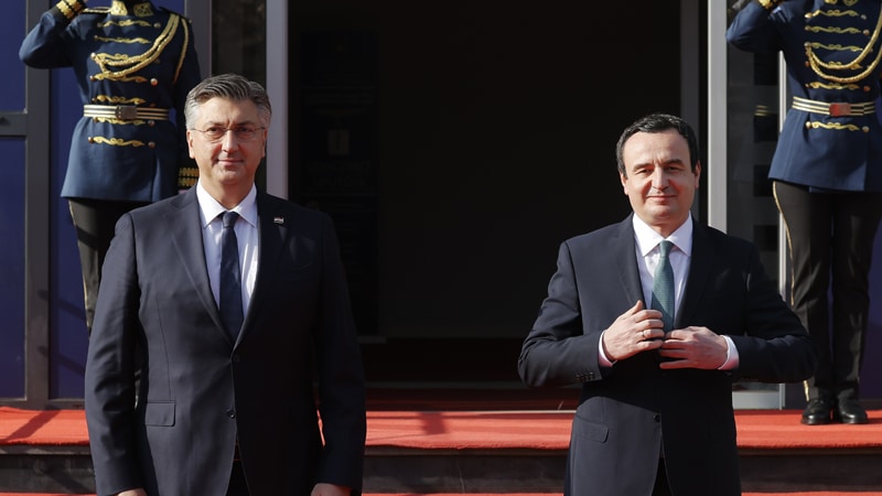 Plenković: Zalažemo se za celovitost Kosova, stabilnost zemlje, mir i nastavak dijaloga sa Srbijom 1