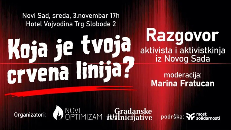 Ministarstvo pravde otkazalo "spornu" tribinu u Hotelu Vojvodina, organizatori će se okupiti ispred 2