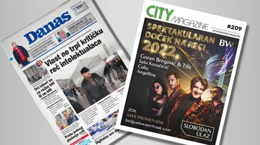 Novi broj City Magazine uz Danas u utorak 1. februara 1