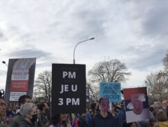 Hiljade građana na protestu "za bezopasan vazduh" na Terazijama 16