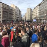 Hiljade građana na protestu "za bezopasan vazduh" na Terazijama 5