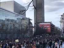 Hiljade građana na protestu "za bezopasan vazduh" na Terazijama 34