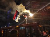 Slavlje Beograd nakon plasmana fudblaske reprezentacije Srbije na Mundijal Slavlje na Trgu Republike nakon plasmana fudbalera na Mundijal (FOTO, VIDEO) 6