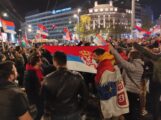 Slavlje Beograd nakon plasmana fudblaske reprezentacije Srbije na Mundijal Slavlje na Trgu Republike nakon plasmana fudbalera na Mundijal (FOTO, VIDEO) 13