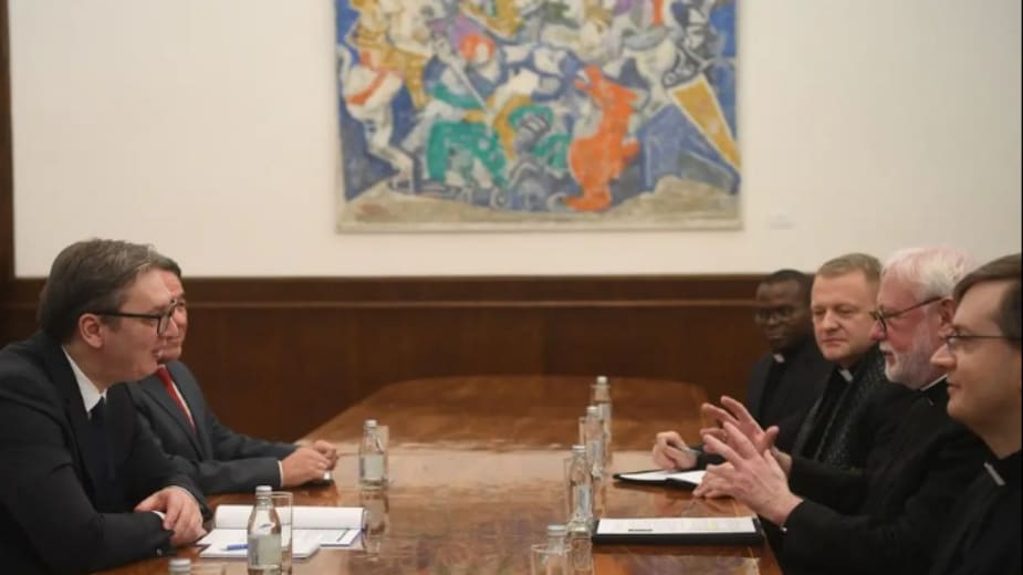 Vučić i Galager: Odnosi Srbije i Vatikana zasnovani na poštovanju i poverenju 1
