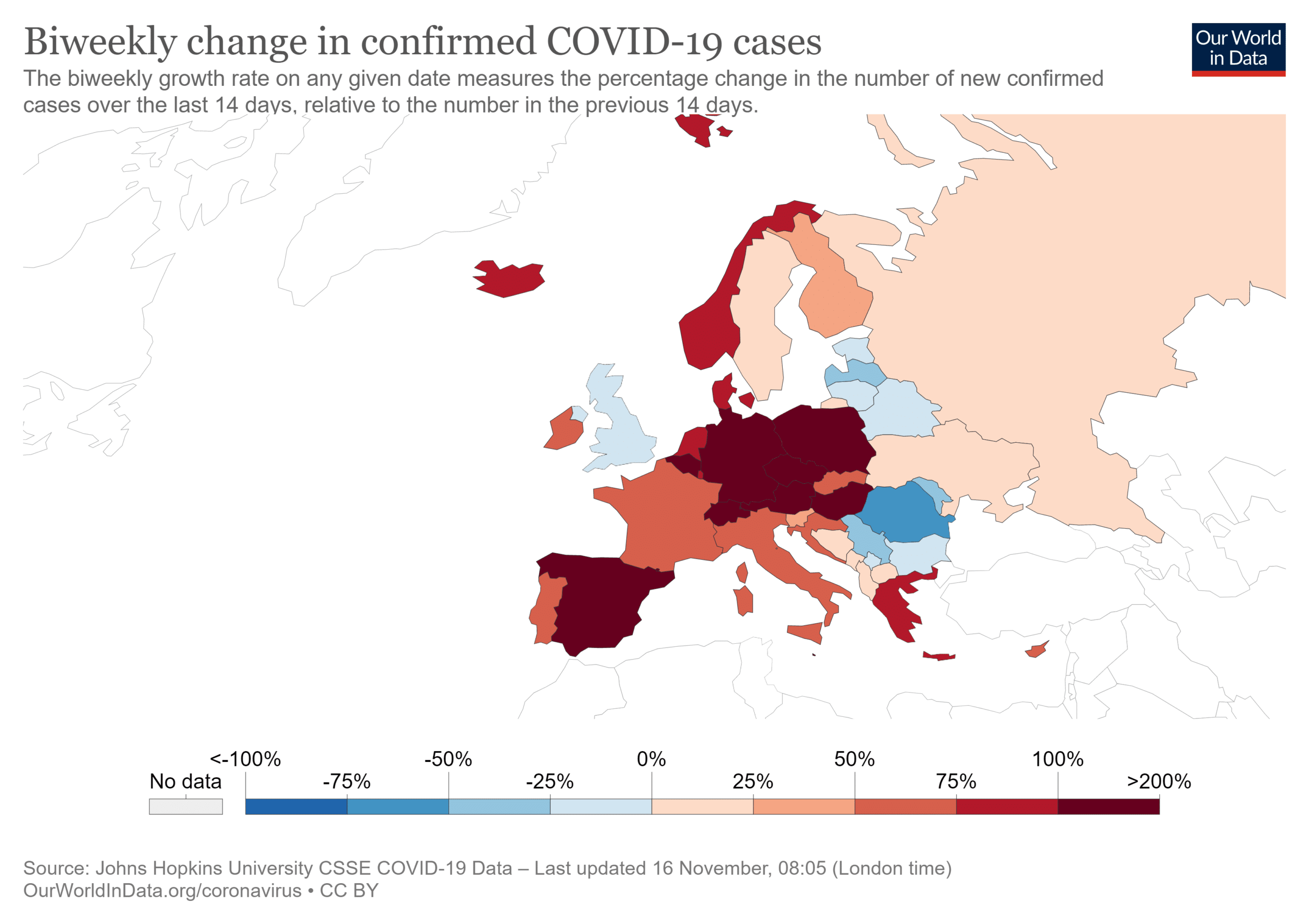 Gde raste a gde opada broj obolelih od kovida? 2