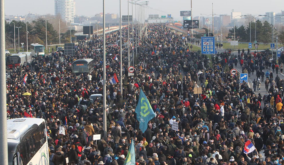 Mogu li protesti i blokade zbog Kosova dostići masovnost onih ekoloških? 2