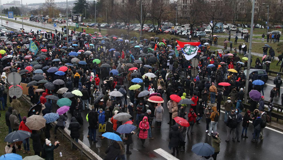blokada ekoloski protest