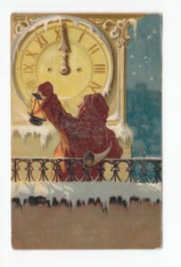 Sa čestitkama i Deda Mraz ulazi u modu početkom 20. veka 