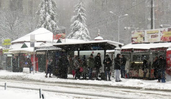 Sneg danas u većem delu Srbije 13