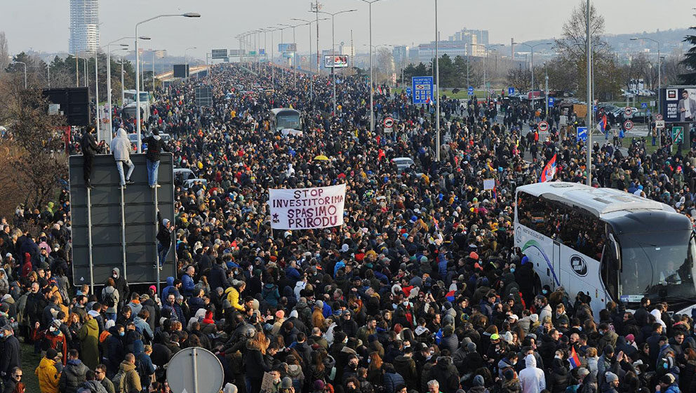 Ekološki ustanak organizovaće blokadu auto-puta u Beogradu 15. januara 1