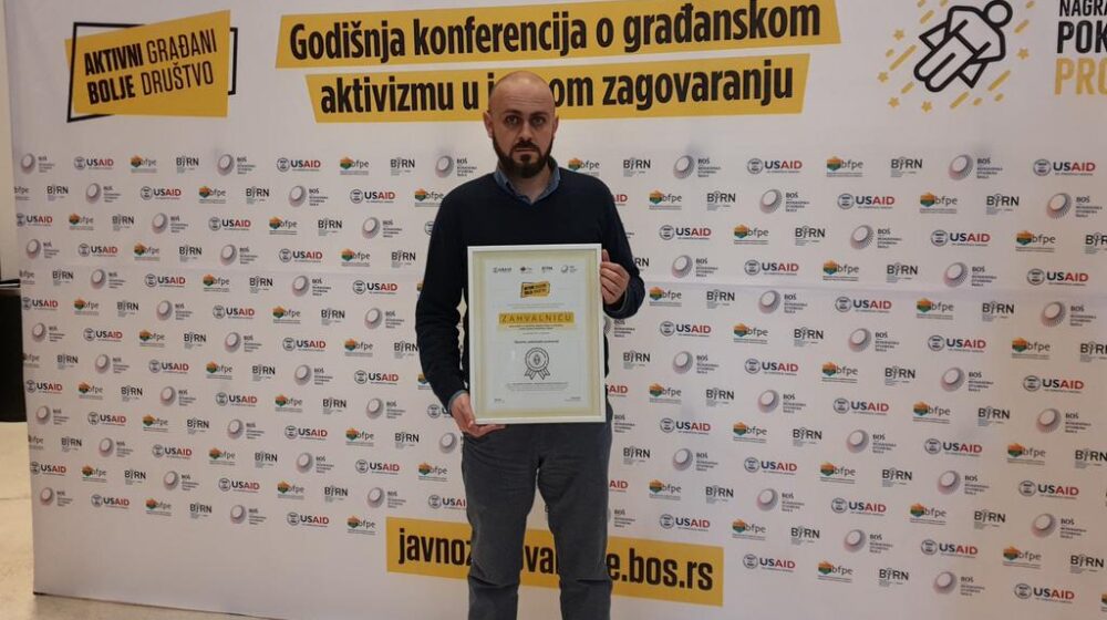 "Sigurne staze" iz Bora dobitnik nagrade za građanski aktivizam 1