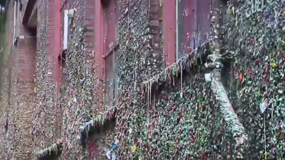 Istorija i žvake: Pre više od 150 godina patentirana žvakaća guma 5 zid sa žvakama u Sijetlu