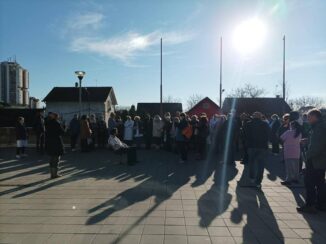 Skup podrške doktoru Raniloviću ispred DZ Zemun (FOTO) (VIDEO) 2